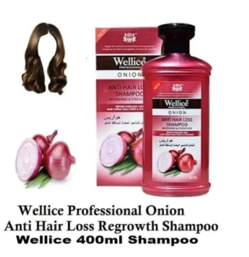 Wellice Onion Shampoo Anti Hair Loss