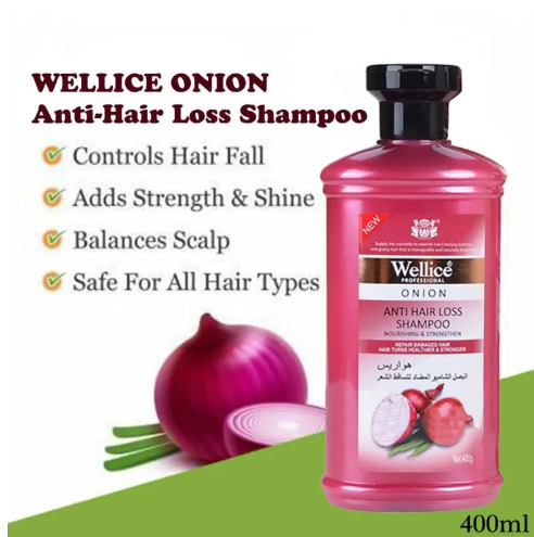 Wellice Onion Shampoo Anti Hair Loss