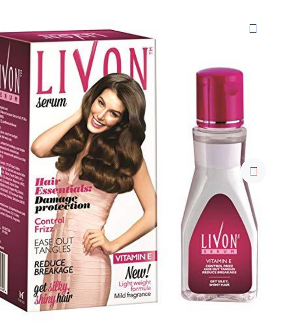 Livon Hair Serum 100ml Frizz FREE